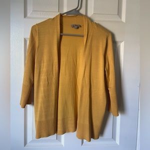 Evolution Mustard Cardigan